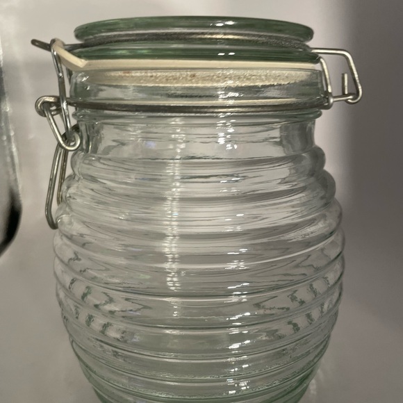 Honeycomb Jar Clear tight seal clasp - Picture 3 of 8